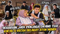 SEHARIAN JADI PEKERJA RUMAH ORANG TUA!!! KACAU & KECOH GELAGAT ATOK NENEK PALING TERHIBUR??!!