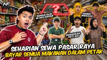 SEHARIAN SEWA SATU MALL!!! KECOH HABISKAN RM5XXX BAYAR SEMUA DALAM PETAK??!!
