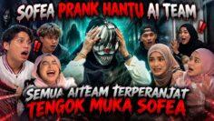 SEMUA AI TEAM KETAKUTAN KERASUKAN ! SOFEA PRANK HANTU DI OFFICE AI TEAM !HANTU PALING IMUT !!