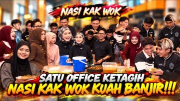 UNA MENGHASUT ABE CHEATDAY NASI KAKWOK BANJIR | AMRIE RIEV GADUH ?!! RIEV PROTECT NAJLA !!
