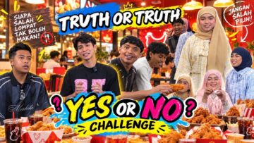 YES OR NO CHALLENGE !!! SALAH LOMPAY TAK BOLEH MAKAN??? 🍗