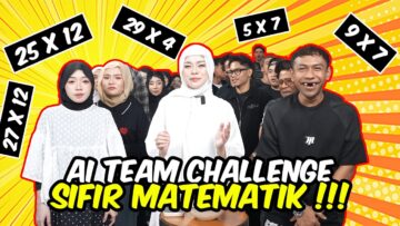 AI TEAM CHALLENGE SIFIR MATEMATIK !!! POKYAA & CAPIK PANDAI DALAM PENGIRAAN…