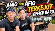 HERET AFIQ & ANIQ KE OFIS‼️OFIS TOUR BERSAMA AFIQ⁉️