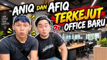 HERET AFIQ & ANIQ KE OFIS‼️OFIS TOUR BERSAMA AFIQ⁉️