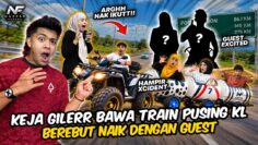 KEJA GILERR BAWAK TRAIN PUSING BANDAR KL!!! EXCITED BEREBUT NAIK DENGAN 2 SPECIAL GUEST?!