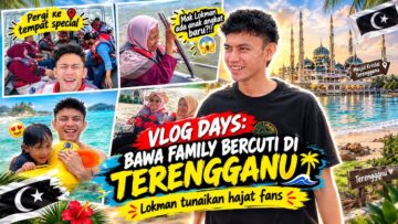 LUKMAN PERGI BERCUTI DENGAN ISTERI BARU..MAK LUKMAN DAPAT GELARAN DATIN…