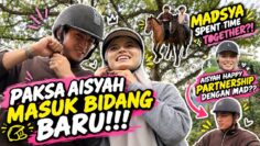 MIMPI AISYAH JADI KENYATAAN FIRST TIME NAIK KUDA?!.JIWA KELAJUAN AISYAH SAMPAI AJAK SEMUA BERLUMBA!!