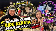 RIERIE BUAT HOMEMADE CORNDOG!! RIDE KERETA GOYANG X KETE GAYAT!!